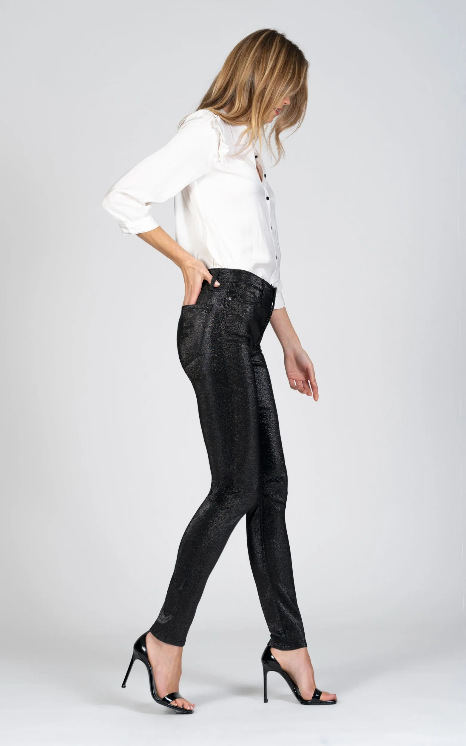 Gisele High Rise Skinny - It's My Party sold by Black Orchid