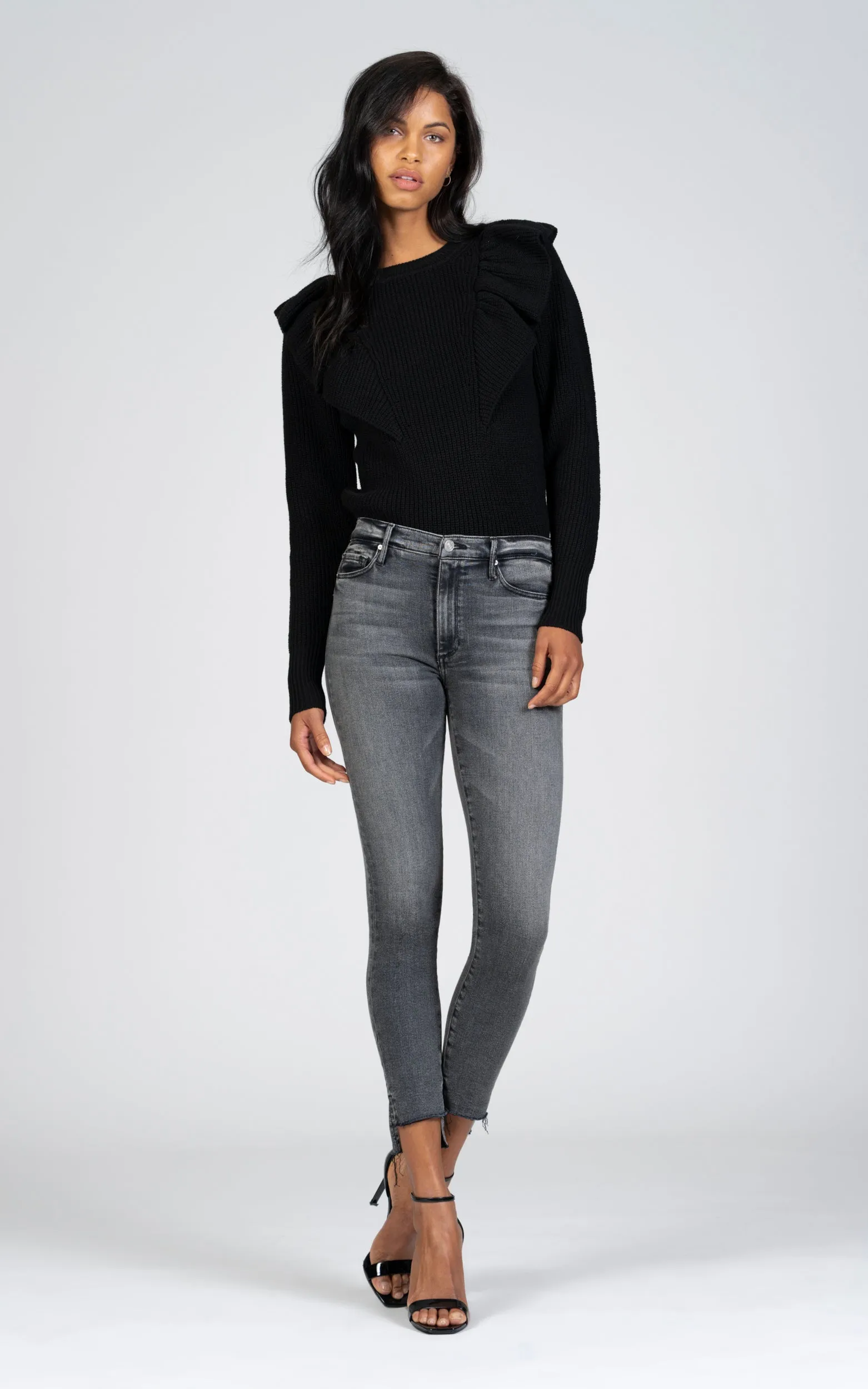 Miranda Off Step High Rise Skinny - Kissing in the Dark sold by Black Orchid product image thumbnail 2