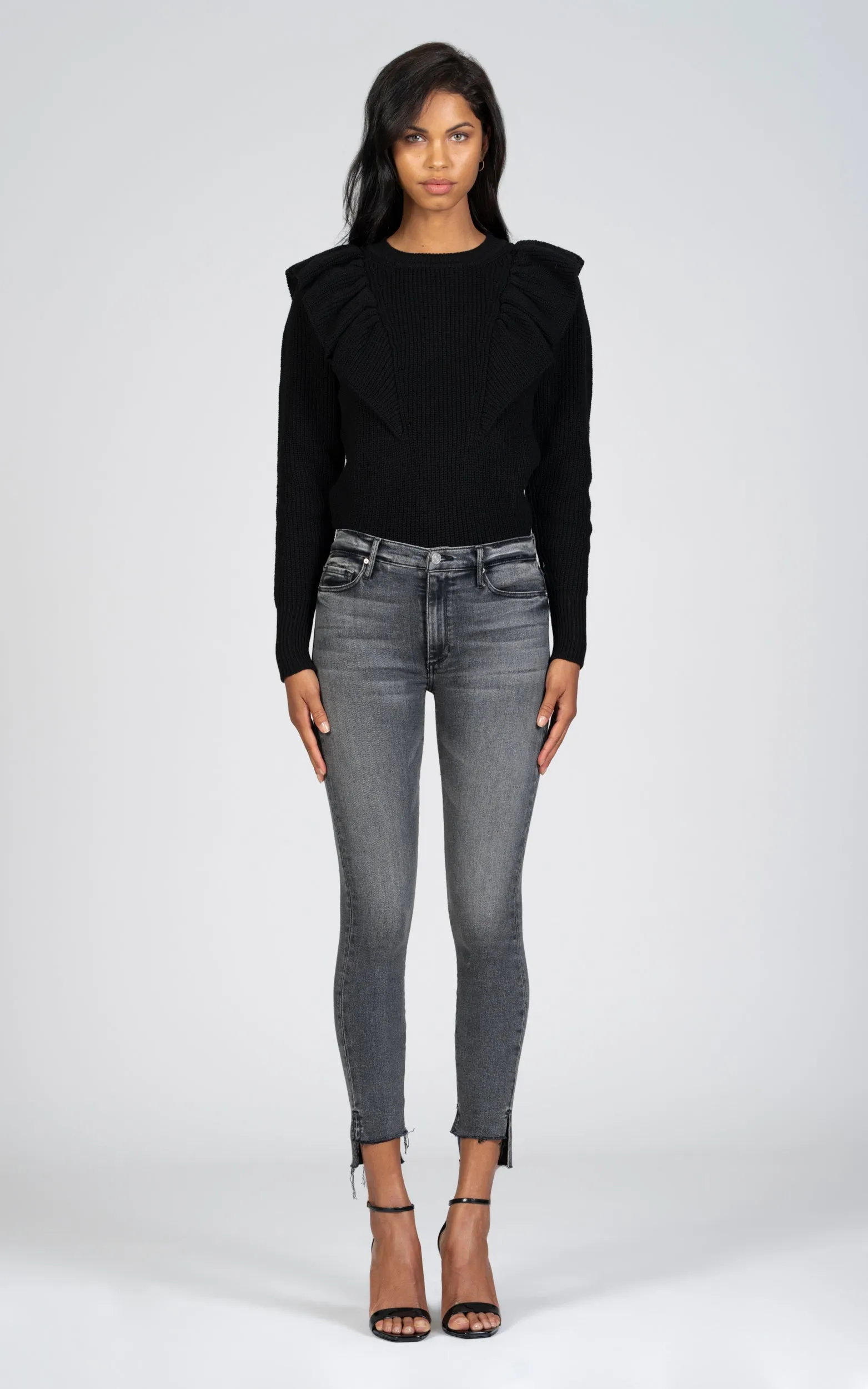 Miranda Off Step High Rise Skinny - Kissing in the Dark sold by Black Orchid product image thumbnail 3