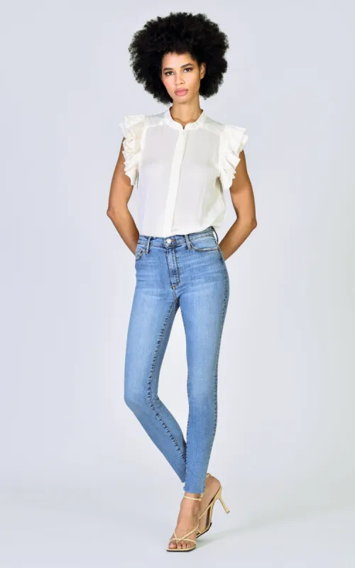 Carmen High Rise Ankle Fray - Blast From The Past sold by Black Orchid