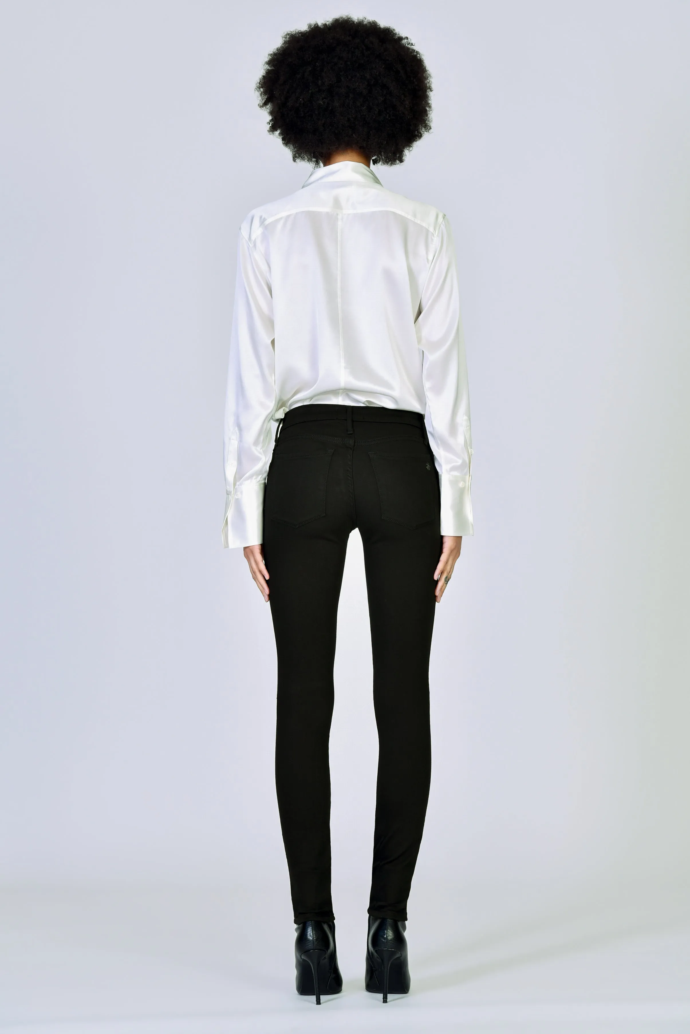 Jude Mid Rise Skinny - Black Moon sold by Black Orchid product image thumbnail 4