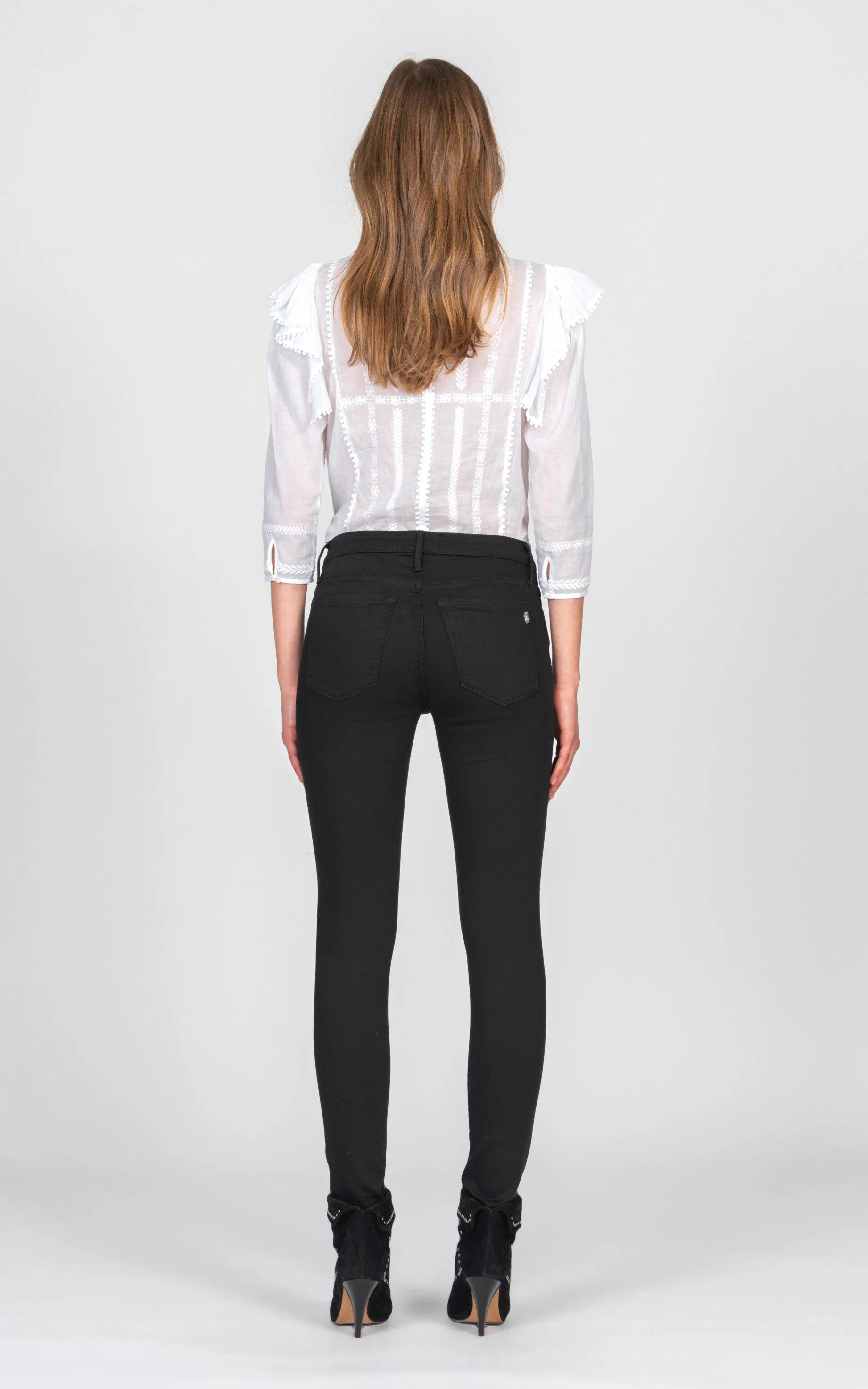Jude Mid Rise Skinny - So Black sold by Black Orchid product image thumbnail 4