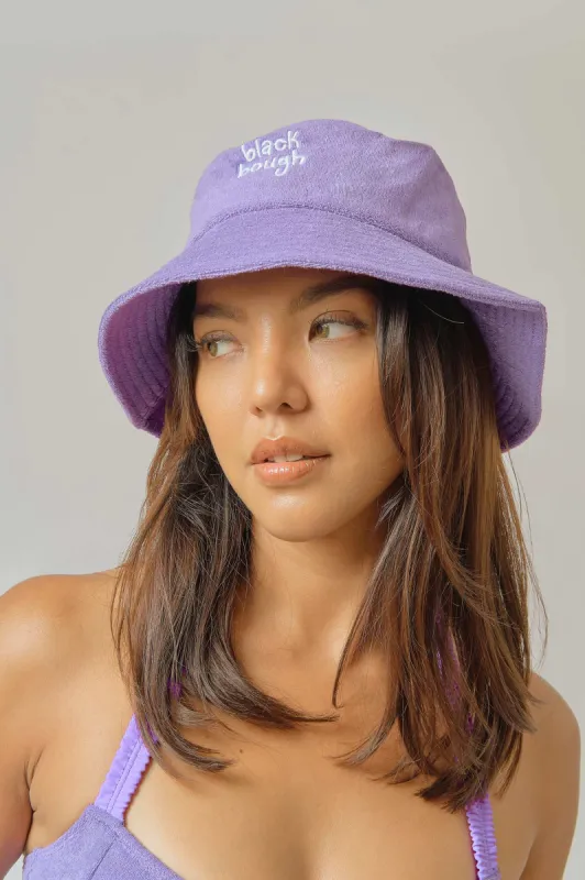 Lolo Bucket Hat / Peri Terry FINAL SALE sold by Blackbough