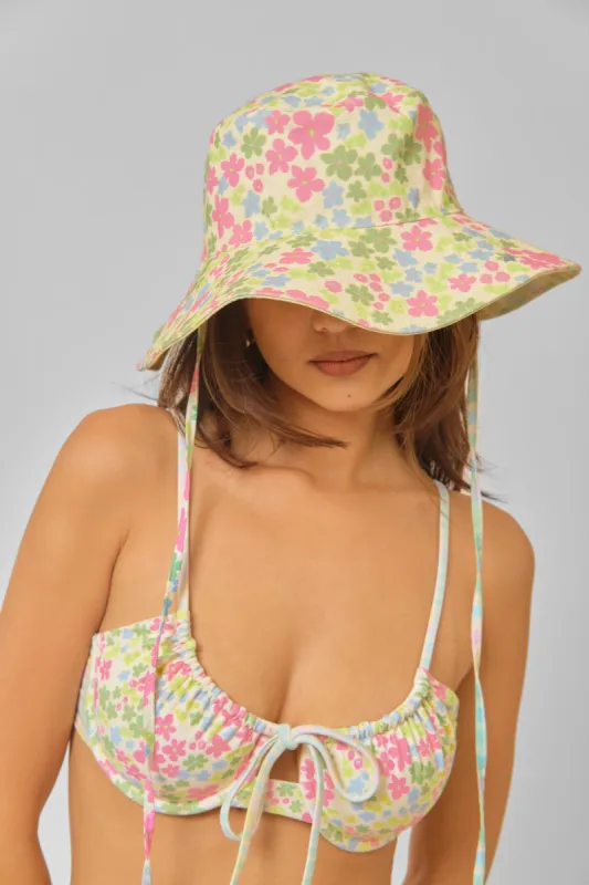 Reversible Floppy Hat / Pastel Party FINAL SALE sold by Blackbough