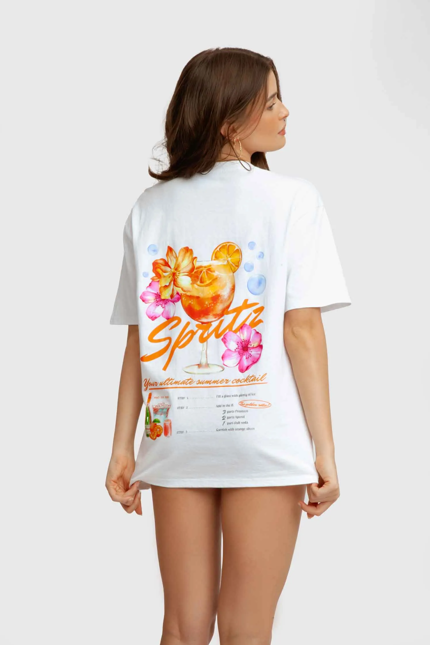 Oversized Graphic Tee / Spritz FINAL SALE sold by Blackbough product image thumbnail 2