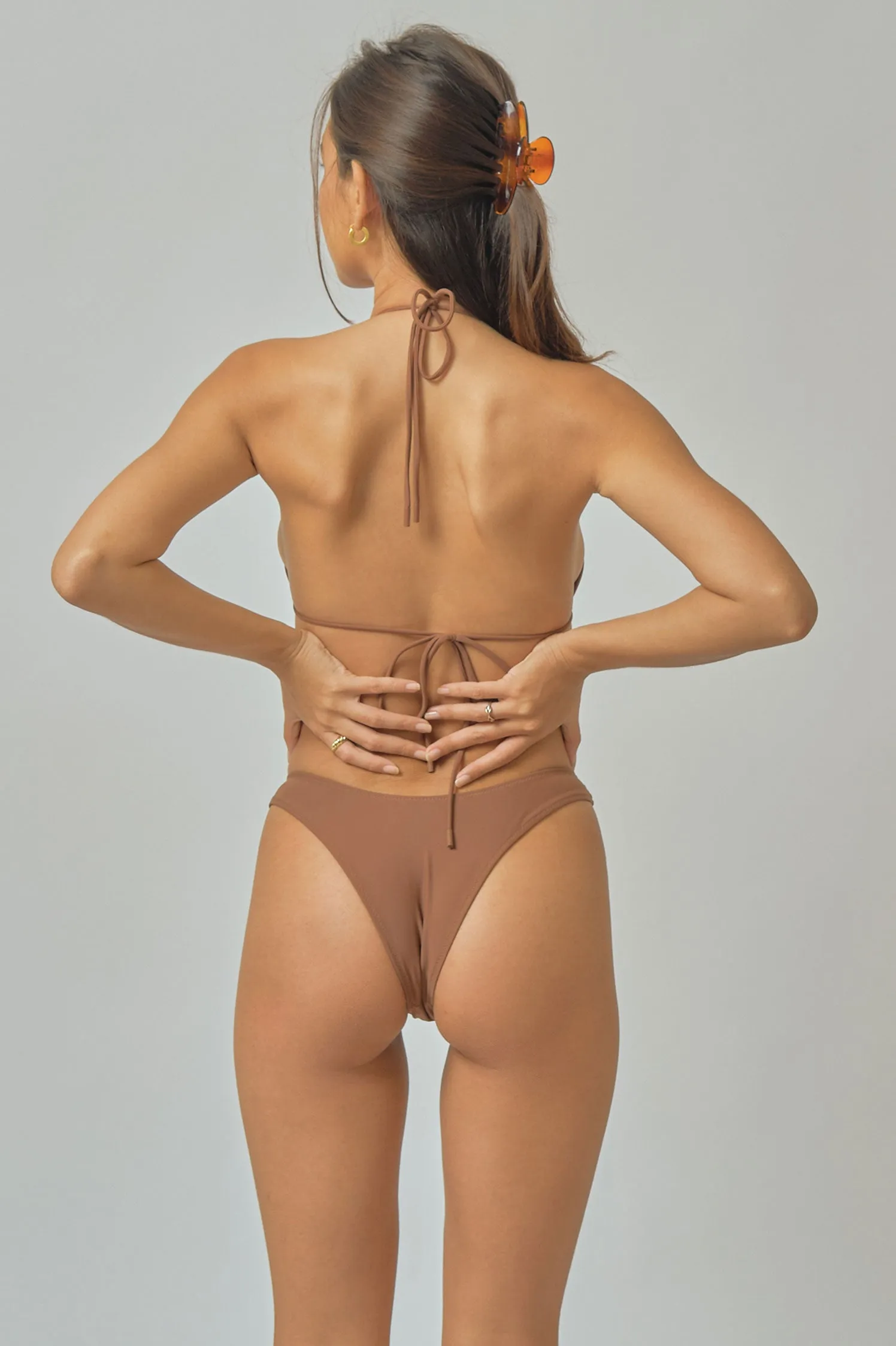 Martini Triangle Top / Cocoa sold by Blackbough product image thumbnail 3