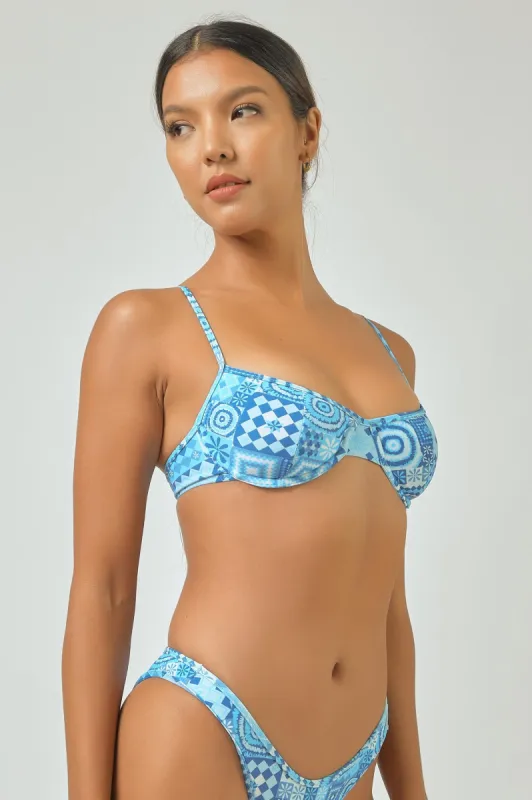 Fiona Underwire Top / Santorini FINAL SALE sold by Blackbough