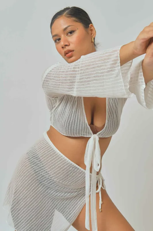 Kiki Cover Up Set / White made by Blackbough
