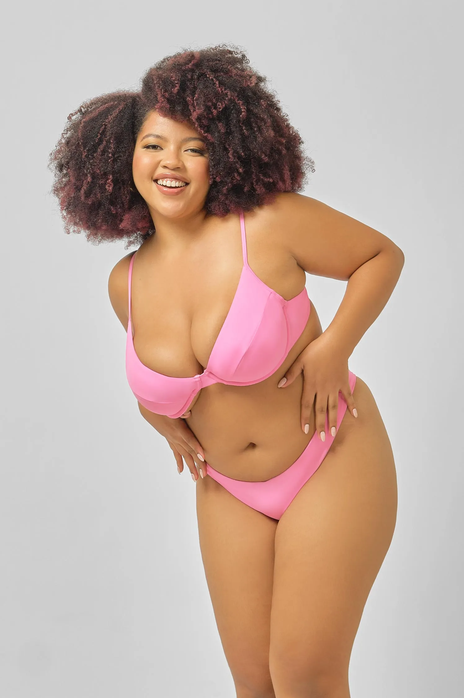 Underwire Top / Budapest Pink sold by Blackbough