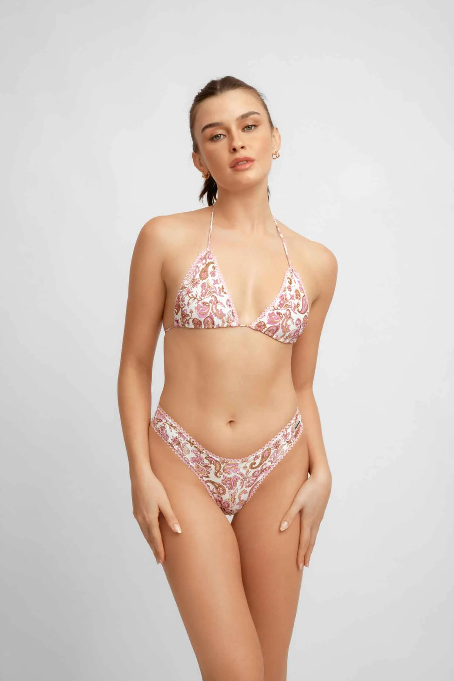 Martini Triangle Top / Desert Rose sold by Blackbough product image thumbnail 3