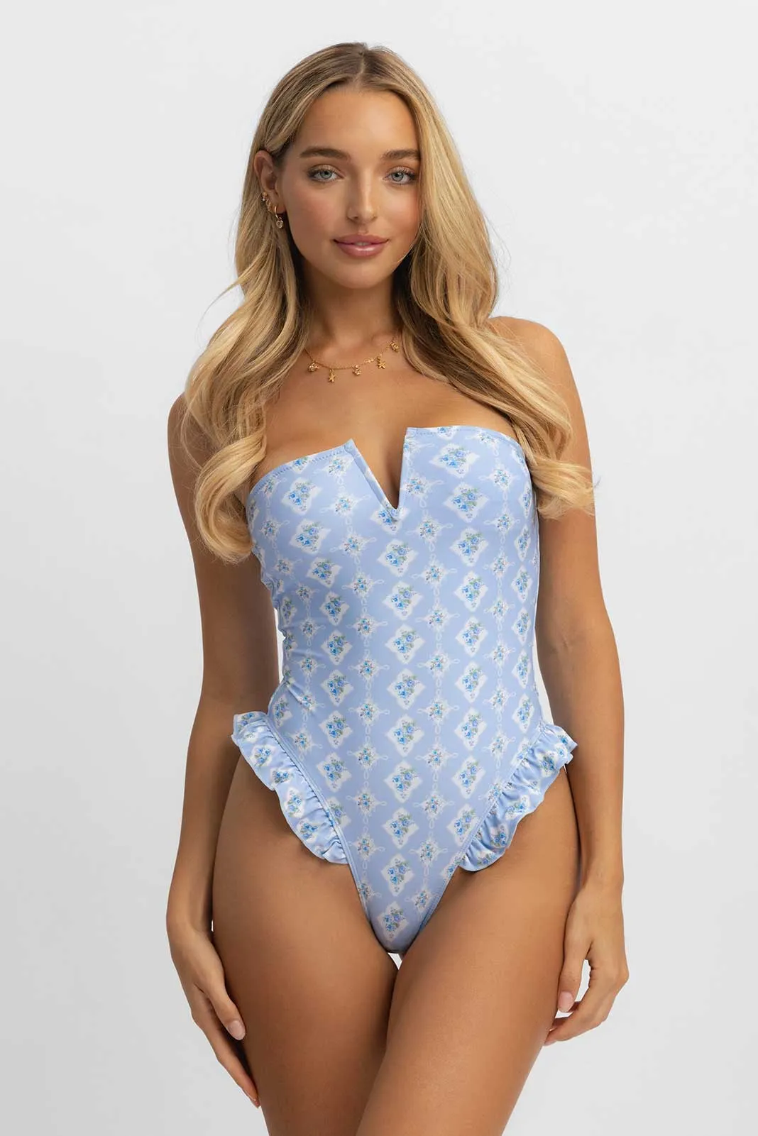 Lily Ruffled One Piece / Hamptons sold by Blackbough product image thumbnail 2