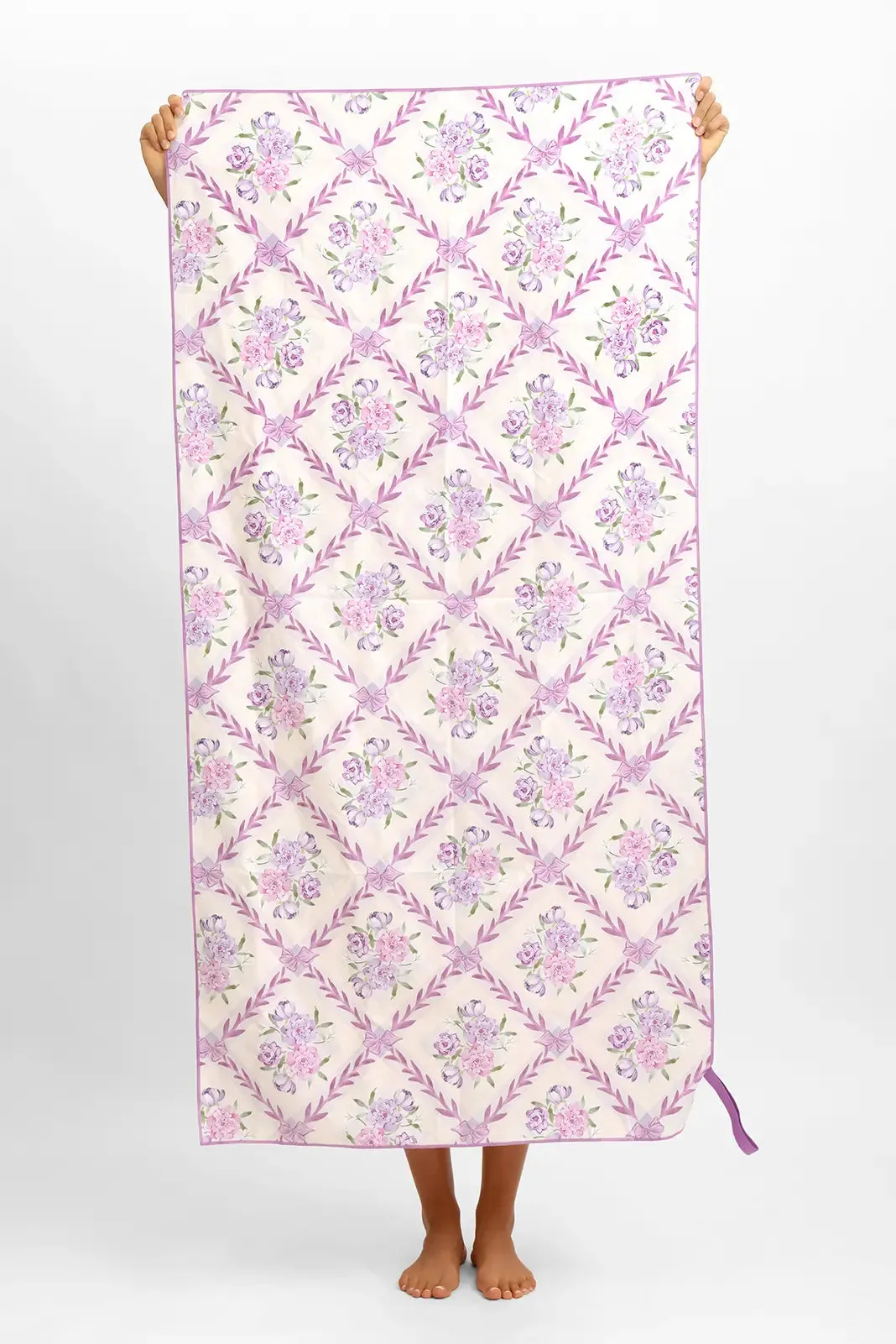 Packable Beach Towel / Lavender Tea sold by Blackbough product image thumbnail 4