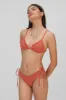 Emma Frilled Triangle Top / Spice Eyelet sold by Blackbough