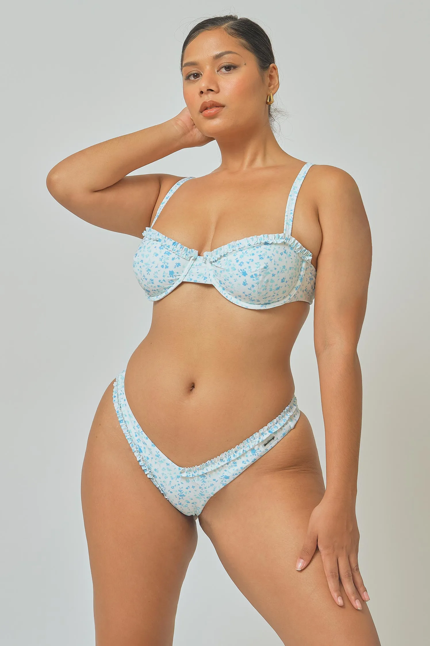 Amelia Frilled Cheeky Bottoms / Tea Time FINAL SALE sold by Blackbough product image thumbnail 5