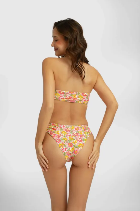 Audrey Ruched Medium Bottoms / Fiore FINAL SALE sold by Blackbough