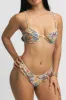 Candice Ruffled Cheeky Bottoms / La Vie En Rose sold by Blackbough