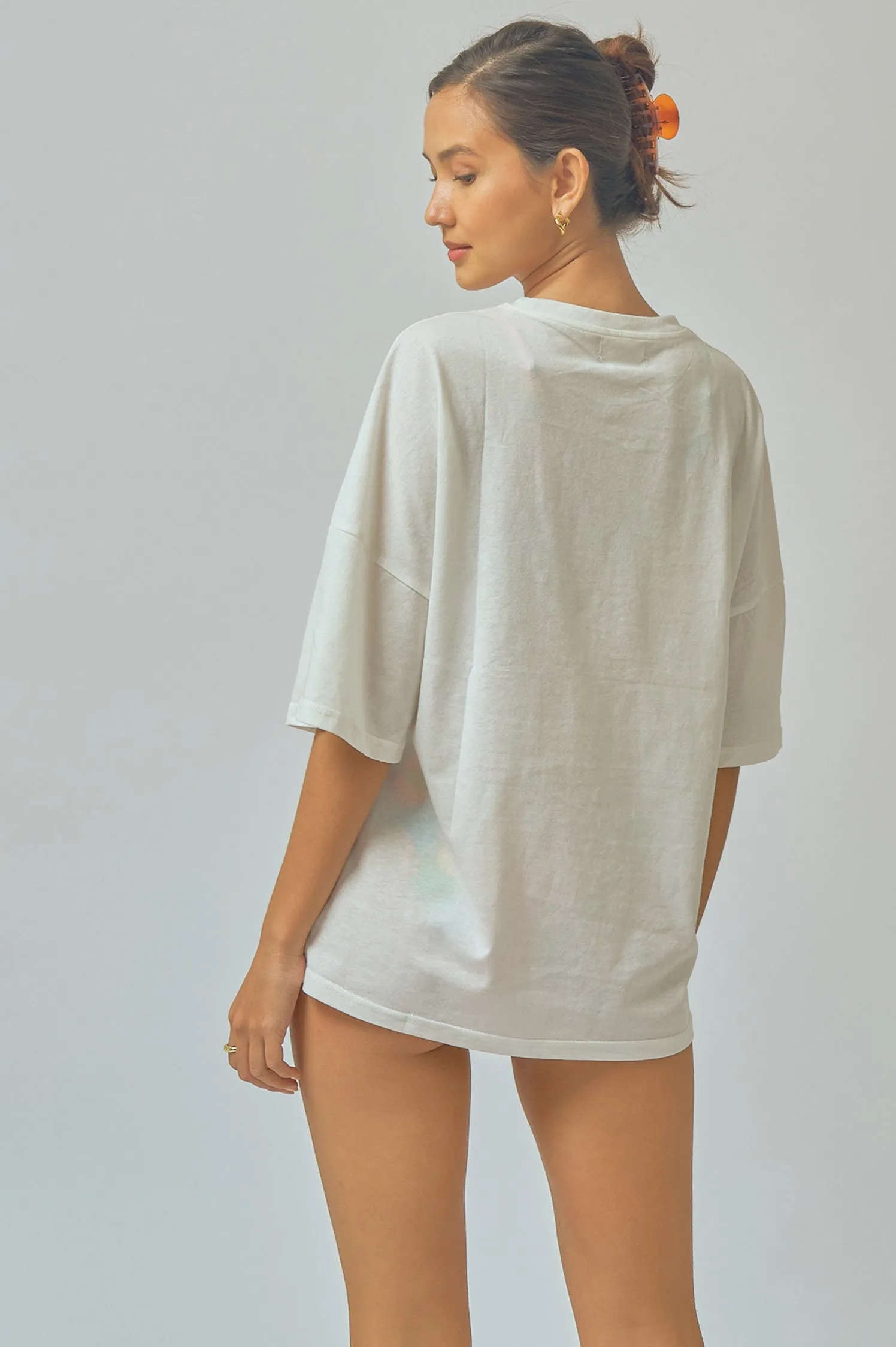 Oversized Tee / Vacation Forever sold by Blackbough product image thumbnail 4