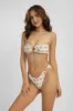 Kaila Bandeau Top / Sandcastle sold by Blackbough