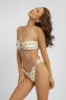 Kaila Bandeau Top / Sandcastle sold by Blackbough