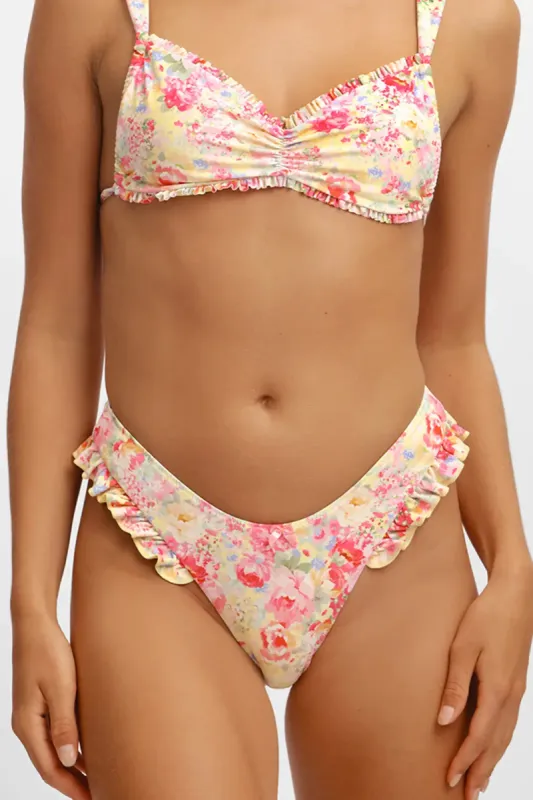 Candice Ruffled Cheeky Bottoms / Flower House FINAL SALE sold by Blackbough