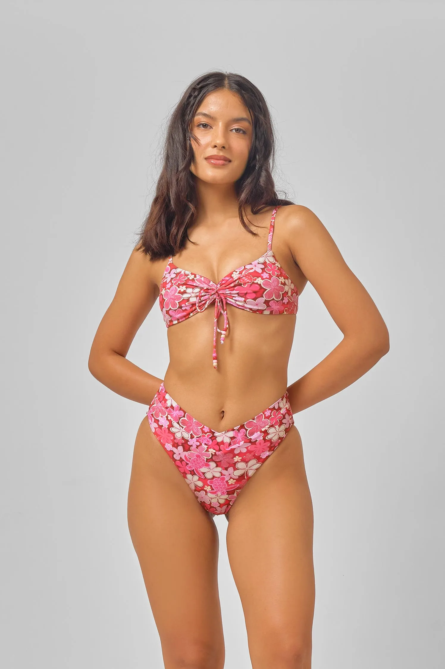 Valentina High Waist Medium Bottoms / Surfer Girl '94 FINAL SALE sold by Blackbough product image thumbnail 3