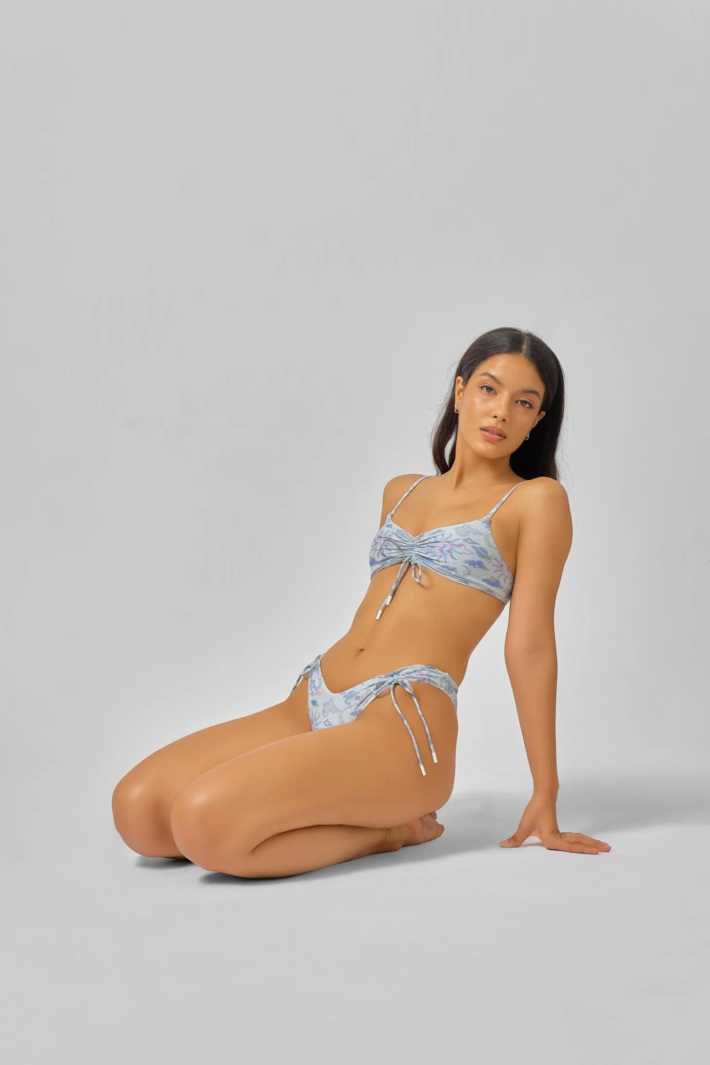 Sophia Scrunched Top / Celestial Shimmer FINAL SALE sold by Blackbough product image thumbnail 3