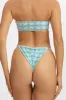 Giana Ruched Cheeky Bottoms / Acqua sold by Blackbough
