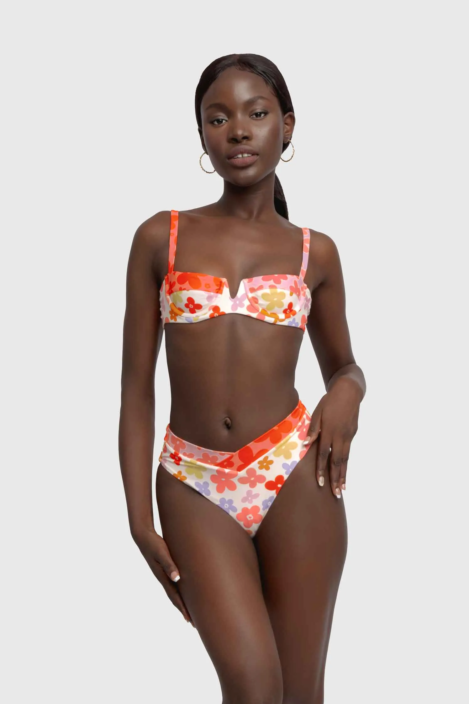 Valentina Dainty Underwire Top / Bonfire FINAL SALE sold by Blackbough