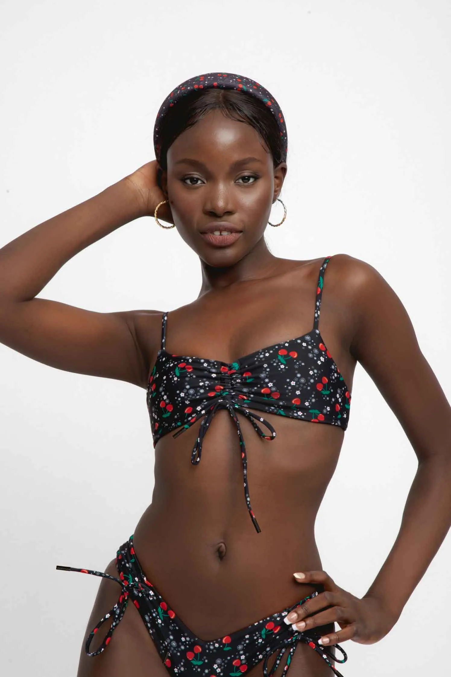 Sophia Scrunched Top / Petite Chérie sold by Blackbough