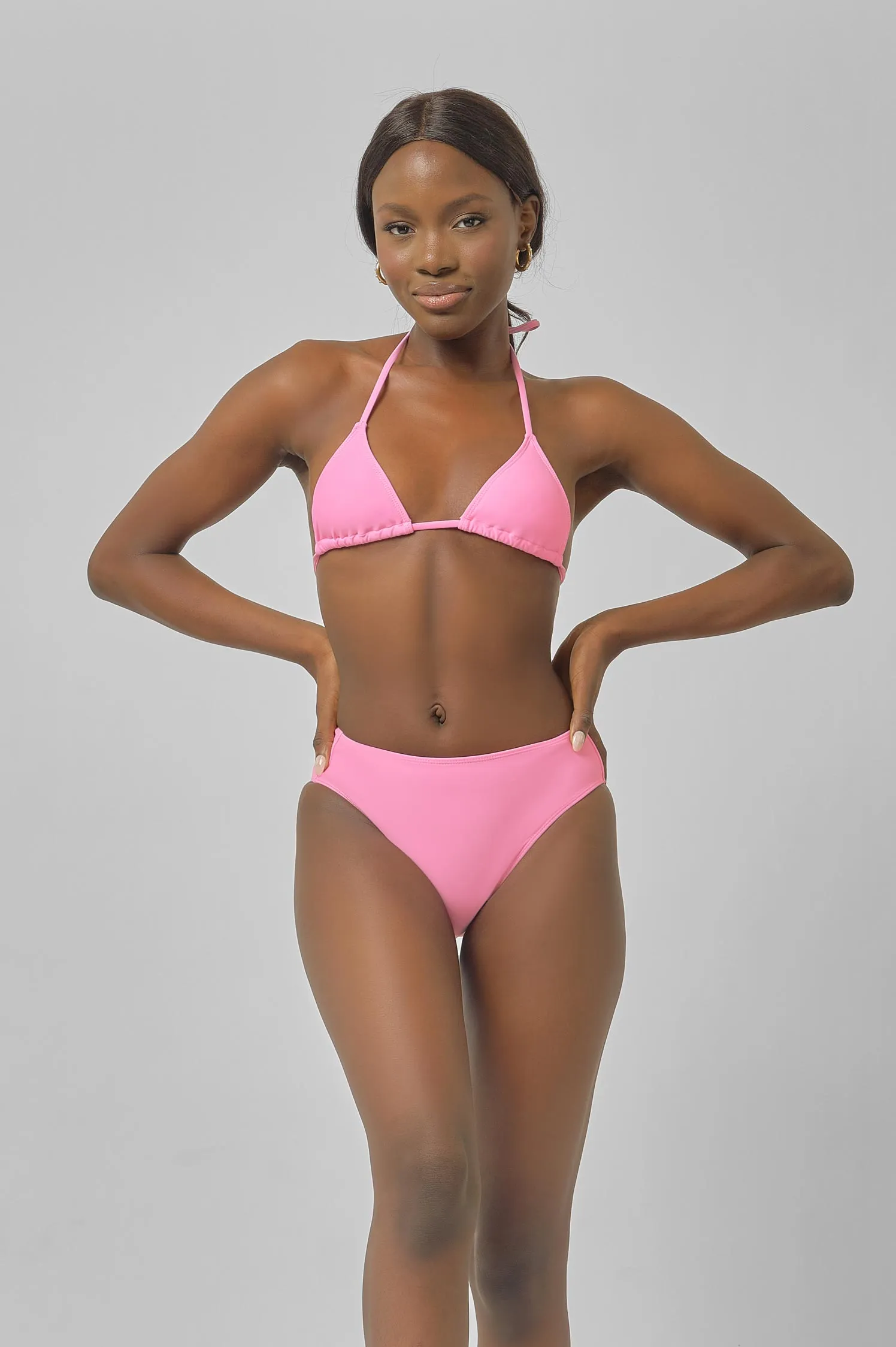 High Waist Bottoms / Budapest Pink sold by Blackbough product image thumbnail 3