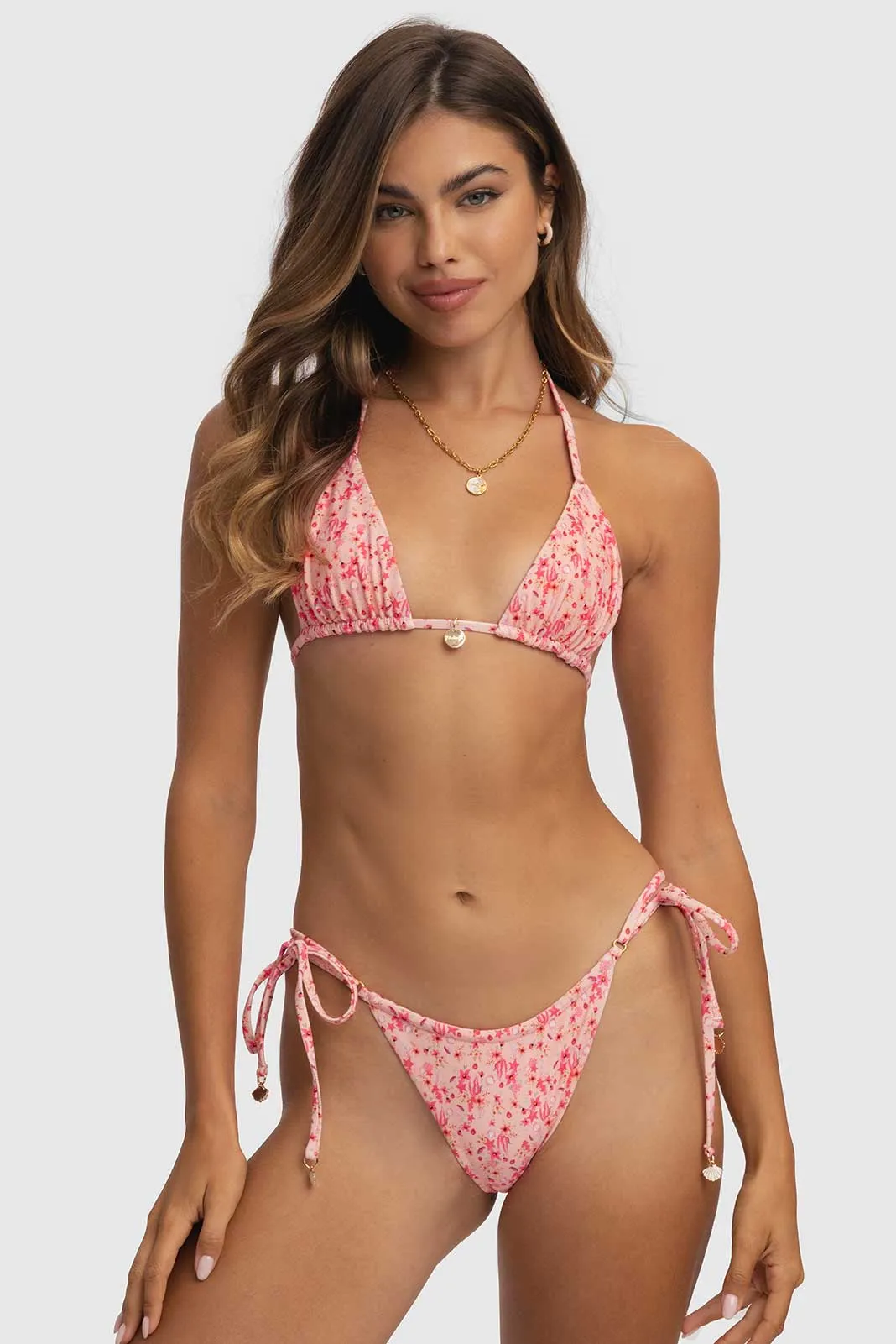 Maddy String Cheeky Bottoms / Seashell Motel sold by Blackbough product image thumbnail 2