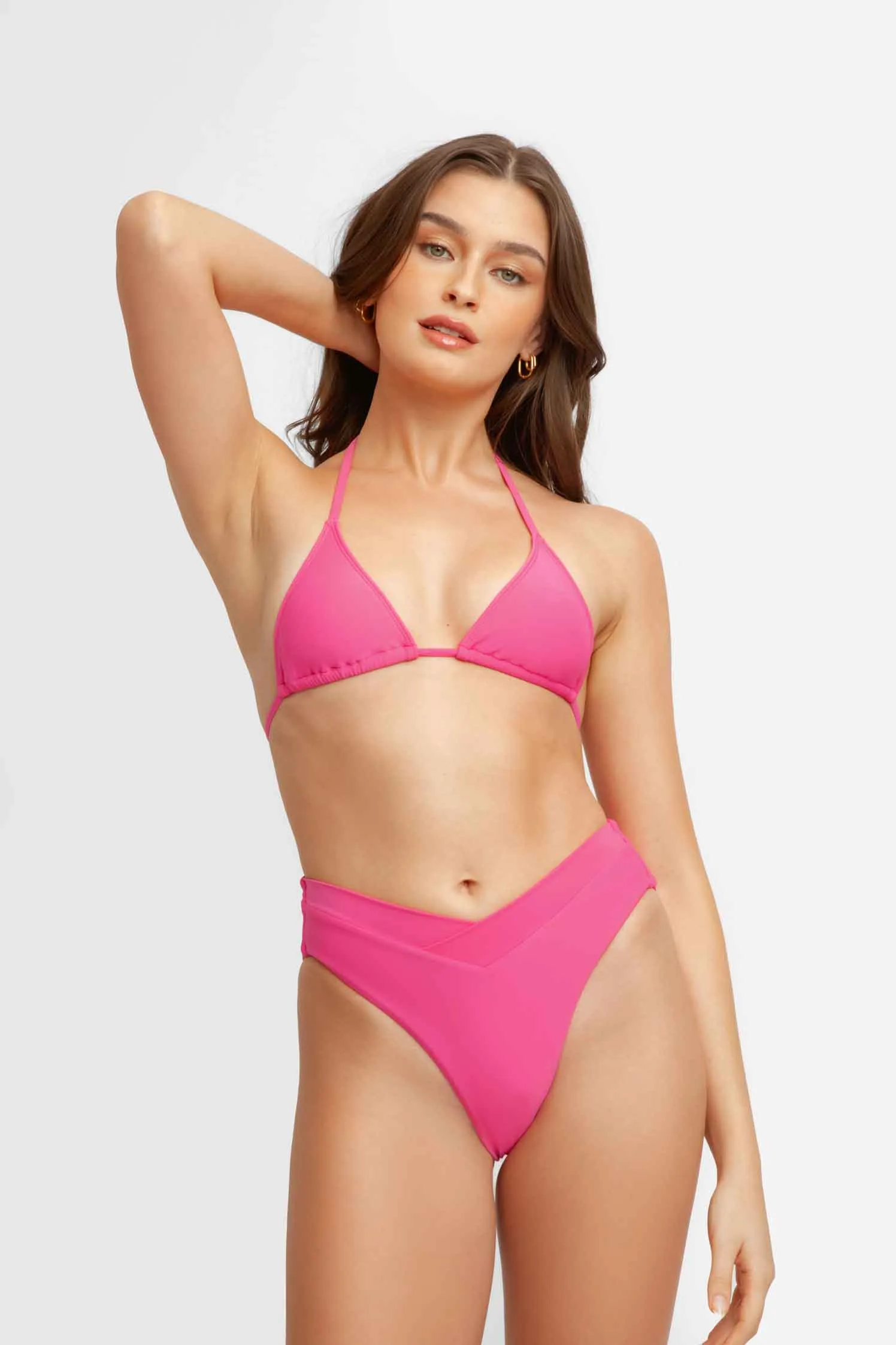 Valentina High Waist Medium Bottoms / Kyoto Pink FINAL SALE sold by Blackbough product image thumbnail 2