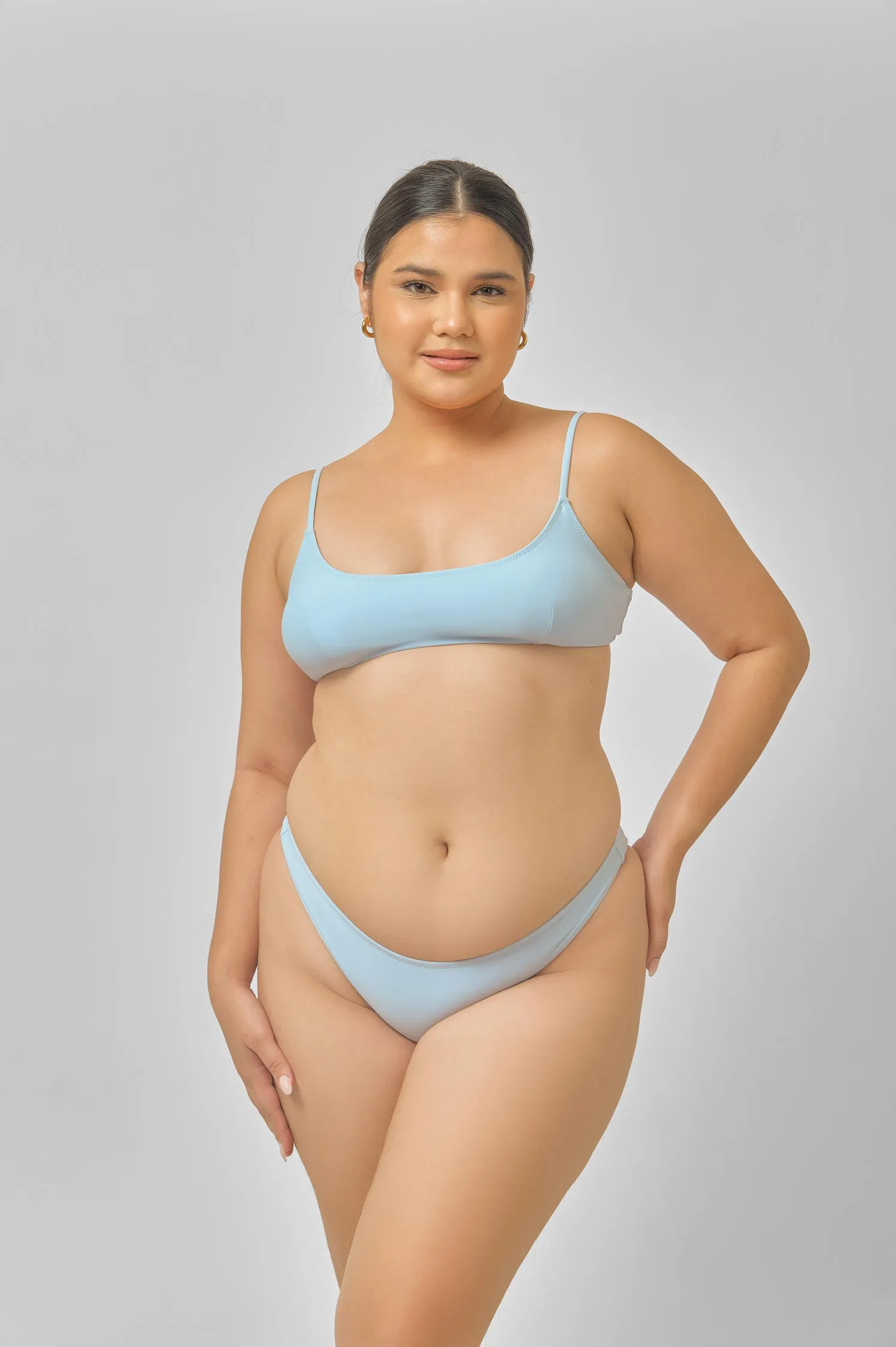 Scoop Neck Top / Arctic Blue sold by Blackbough product image thumbnail 2