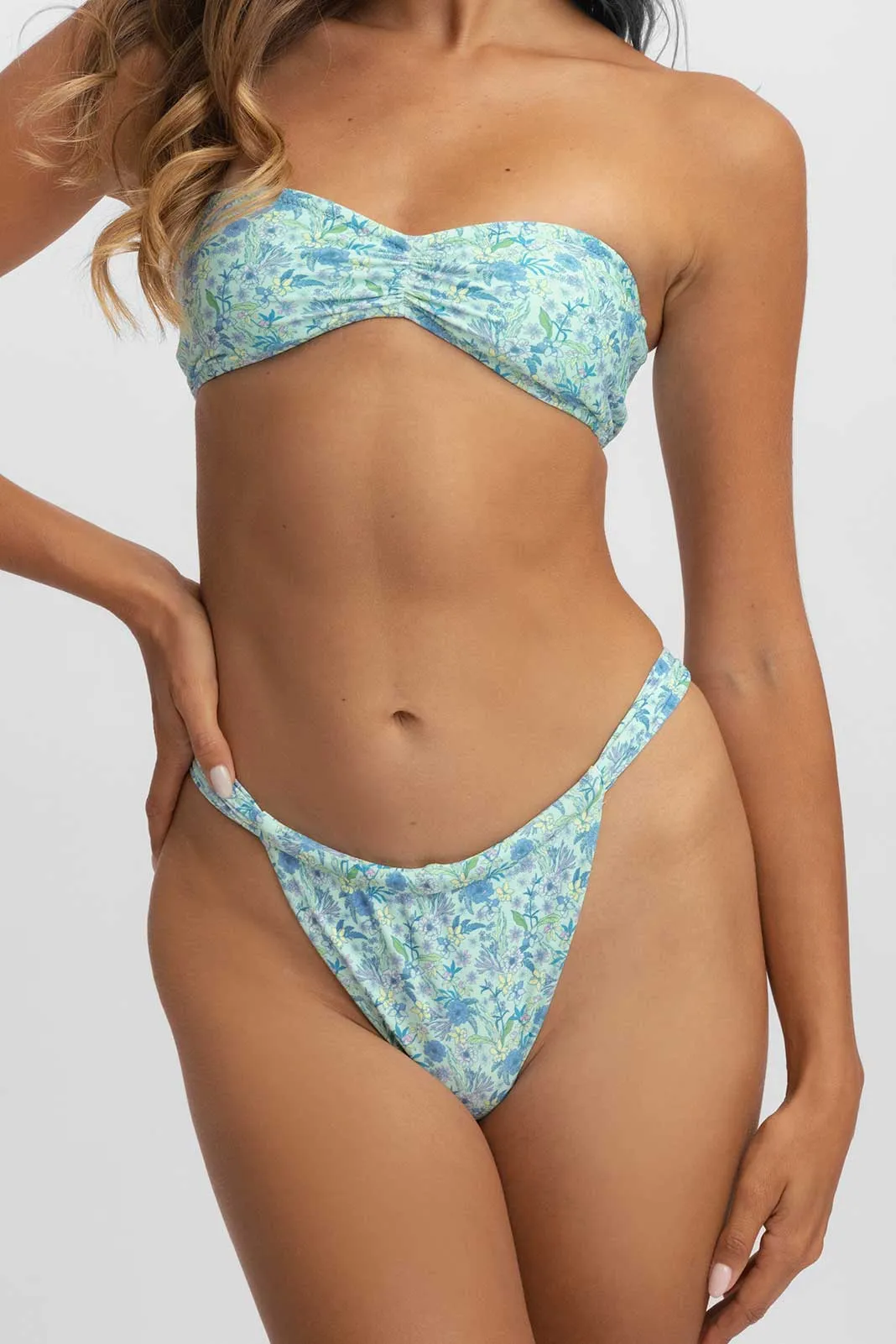 Giana Ruched Cheeky Bottoms / Key West sold by Blackbough product image thumbnail 2