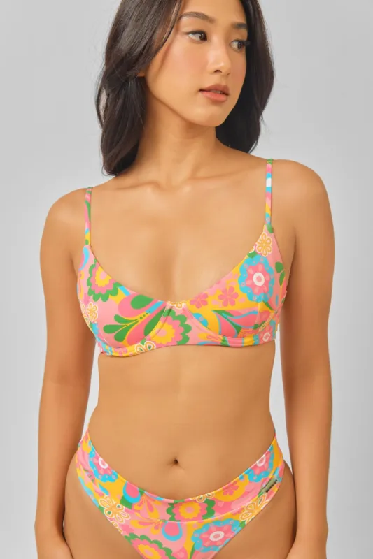 Willow Underwire Top / Groovy Garden FINAL SALE sold by Blackbough