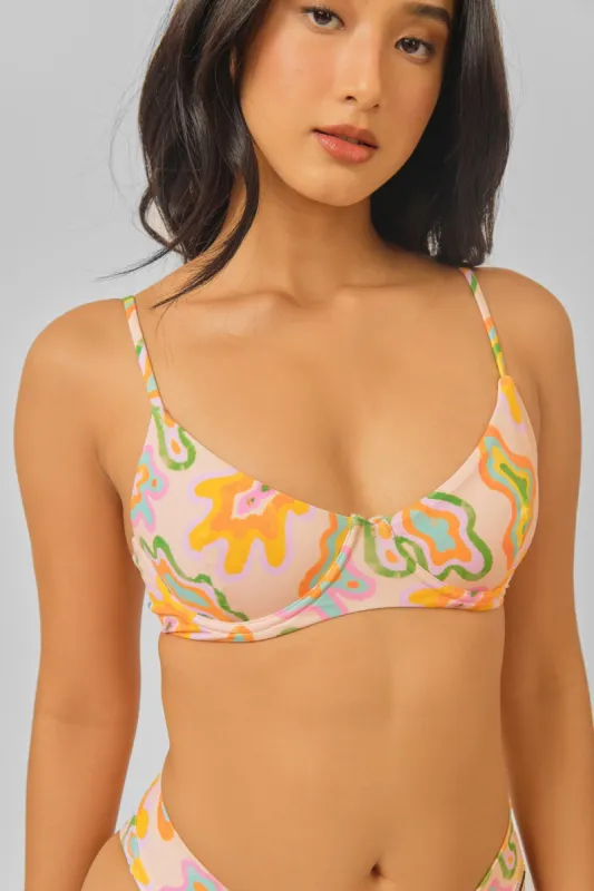 Willow Underwire Top / Summer Splash FINAL SALE sold by Blackbough