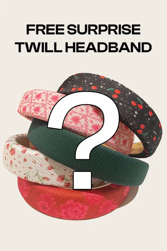 Free Twill Headband sold by Blackbough