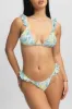 Tessa Ruffled Triangle Top / Enchante sold by Blackbough