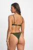 Giana Ruched Cheeky Bottoms / Basil Smash sold by Blackbough