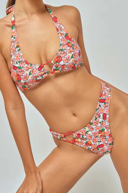 Thea Scoop Neck Top / Berry Cherry sold by Blackbough