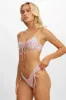 Sophia Ruched Cheeky Bottoms / Fresh Blooms sold by Blackbough