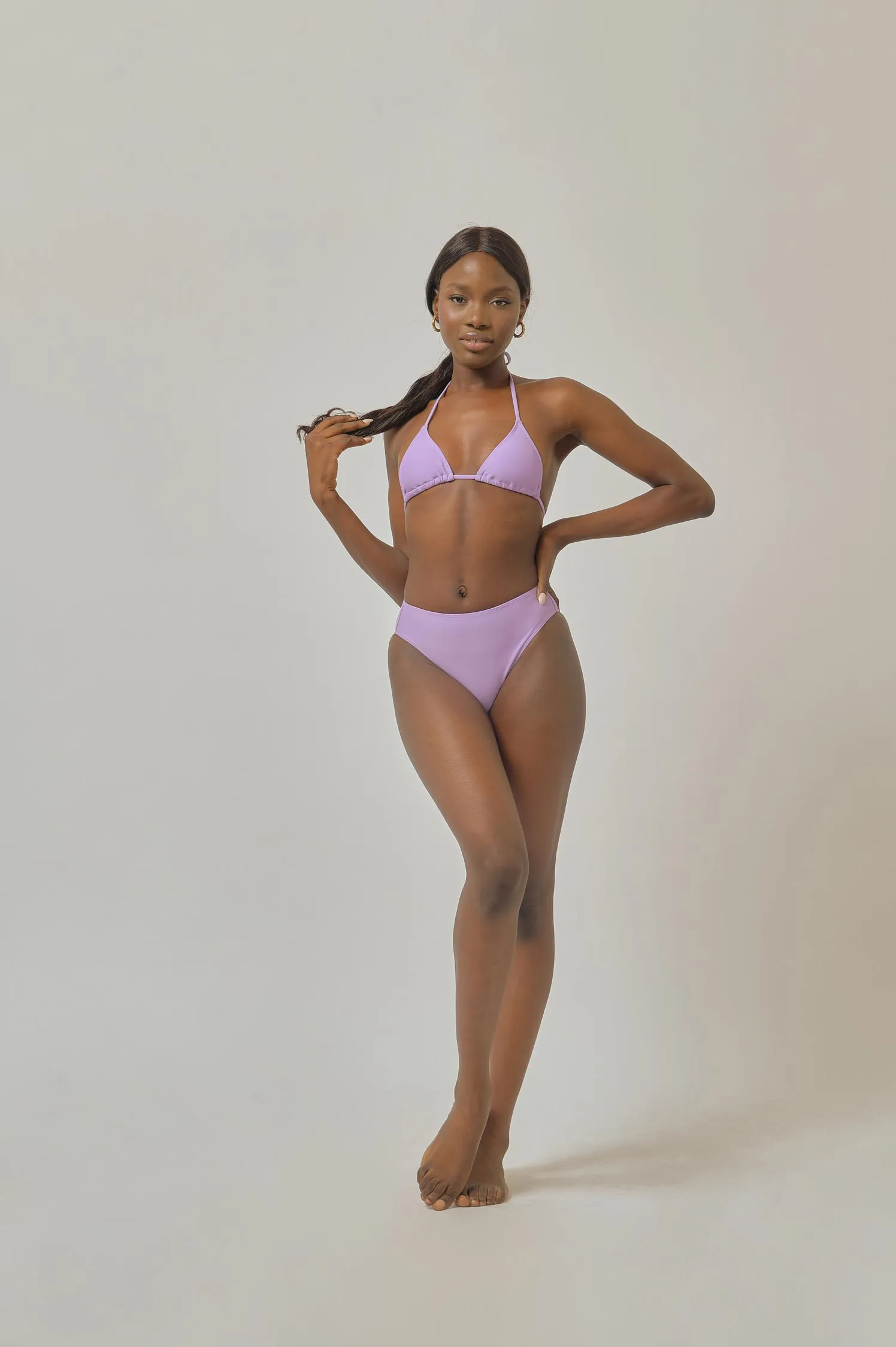 Triangle Top / Provence Purple sold by Blackbough product image thumbnail 3