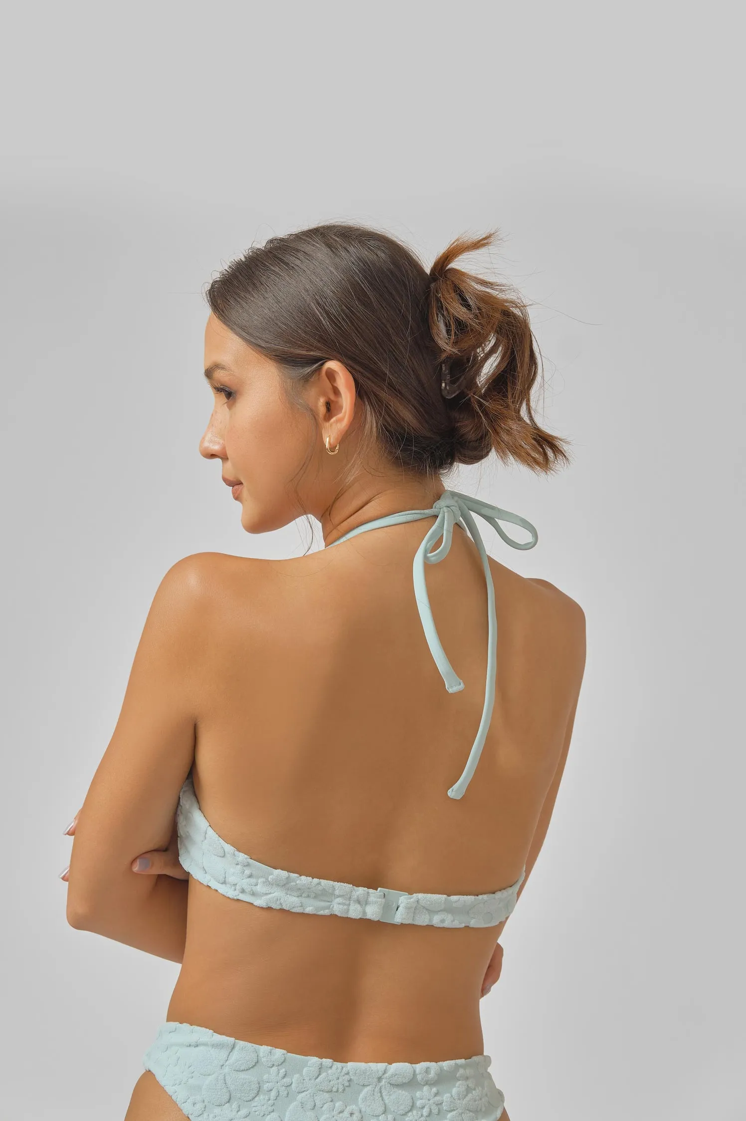 Thea Scoop Neck Top / Sugar Jacquard FINAL SALE sold by Blackbough product image thumbnail 3