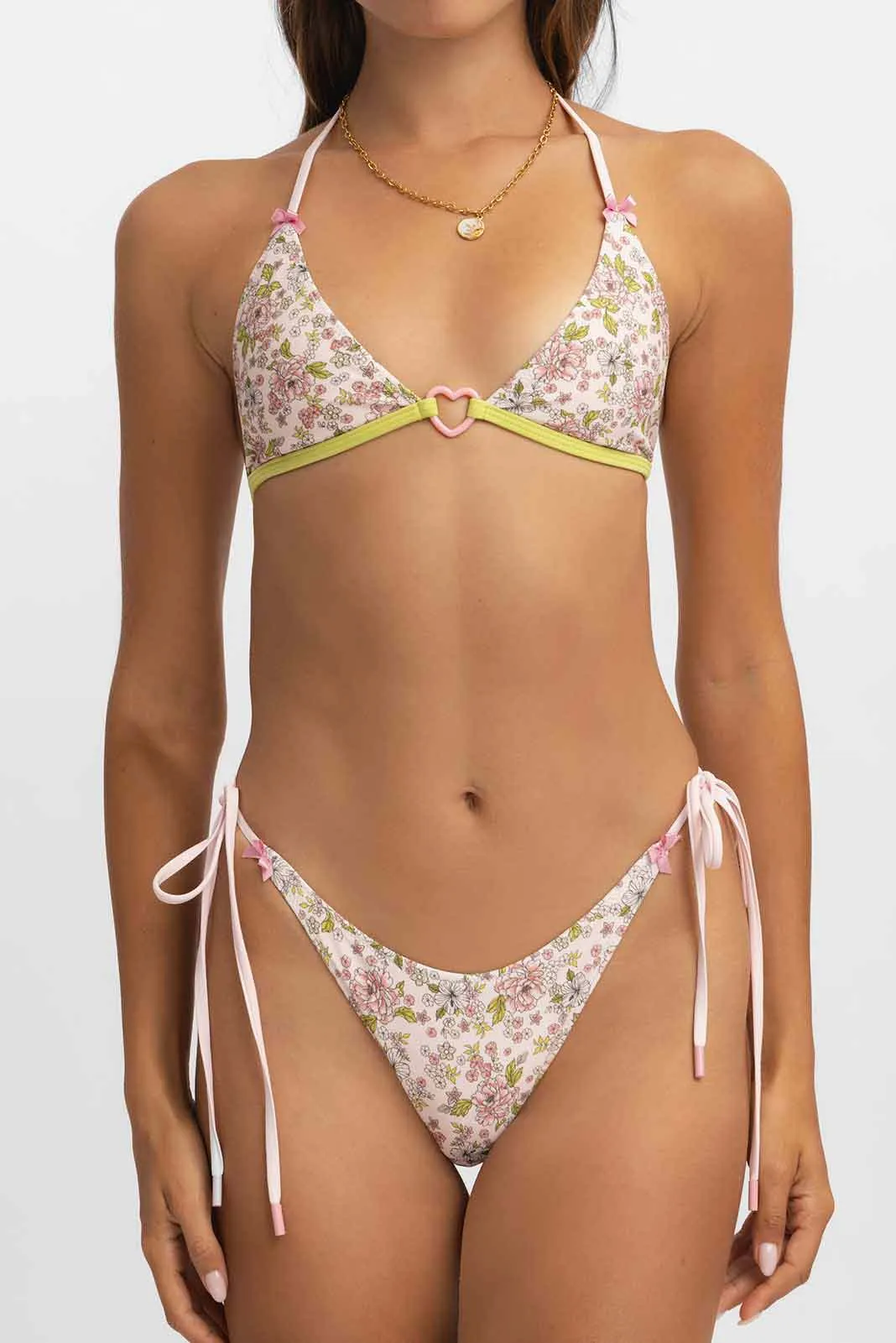 Zoey Side-Ties Adjustable Bottoms / Flora and Fauna sold by Blackbough product image thumbnail 4