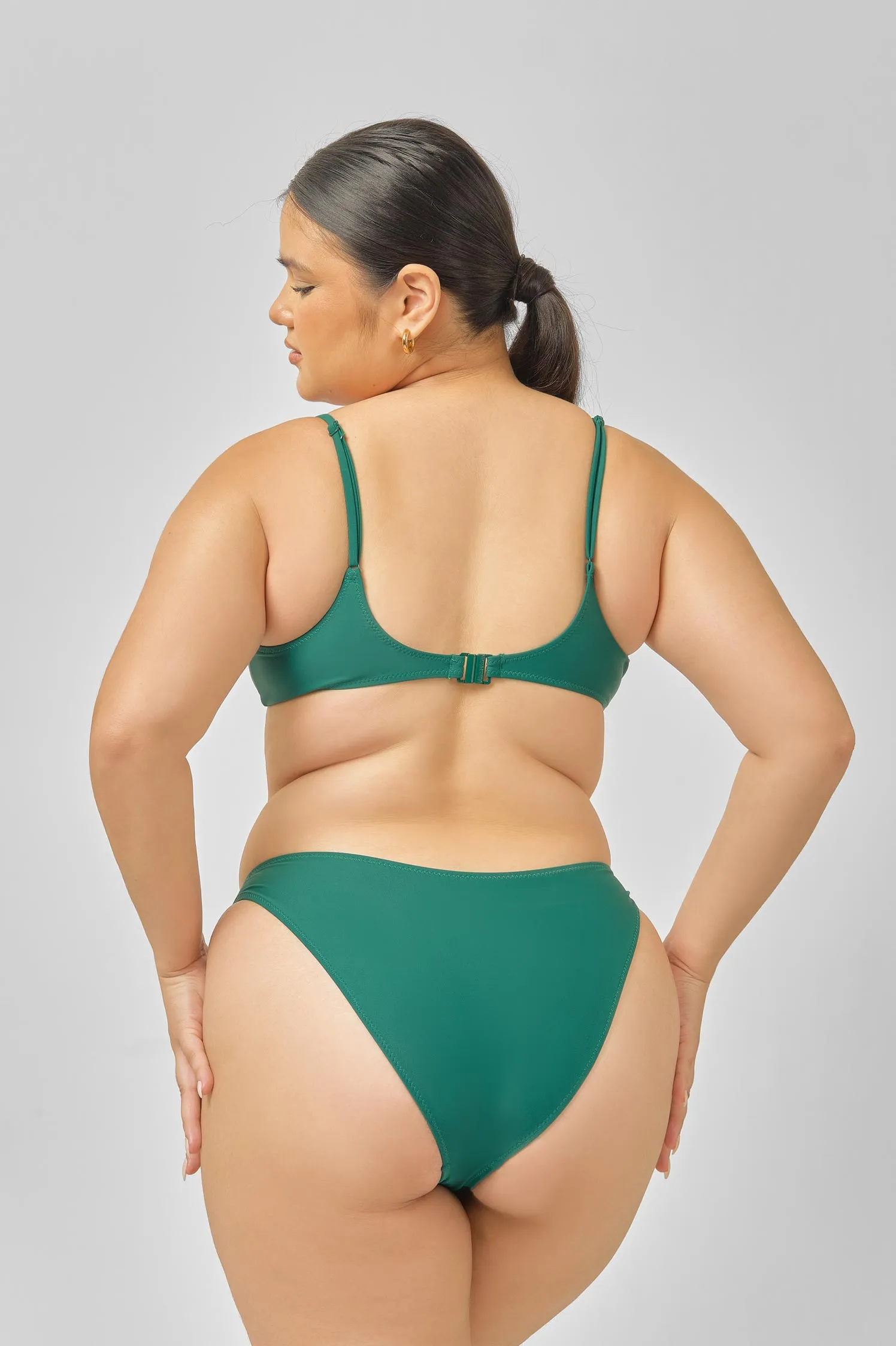 Scoop Neck Top / Amsterdam Green sold by Blackbough product image thumbnail 5