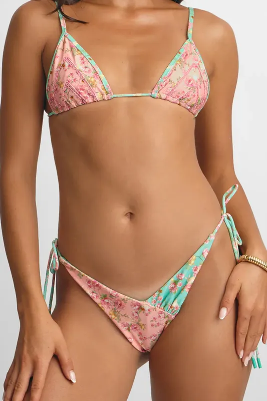 Cynthia Side-Ties Cheeky Bottoms / Bunny Hop sold by Blackbough