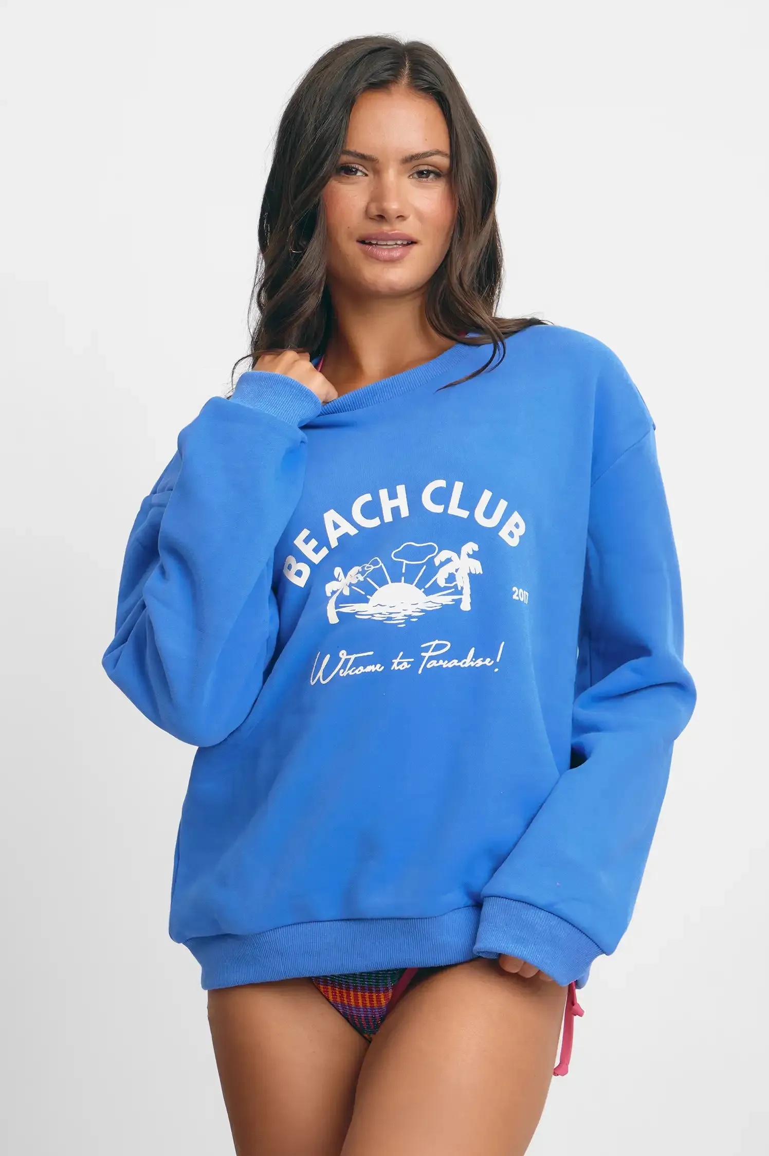 Oversized Sweater / Beach Club sold by Blackbough product image thumbnail 4