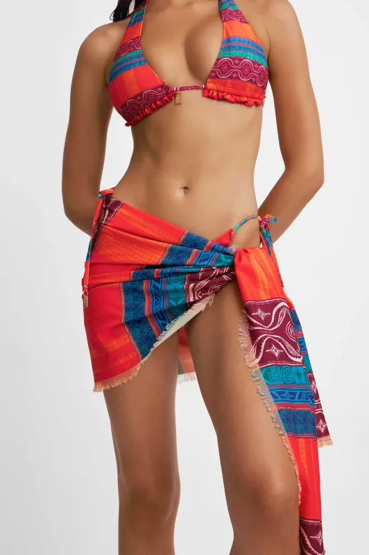 Keisha Frayed Sarong / Sundance sold by Blackbough