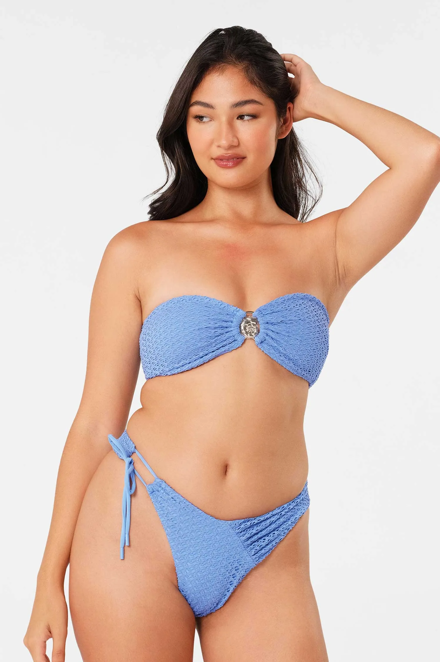 Alana Tie Front Cheeky Bottoms / Oceania Crochet sold by Blackbough product image thumbnail 5