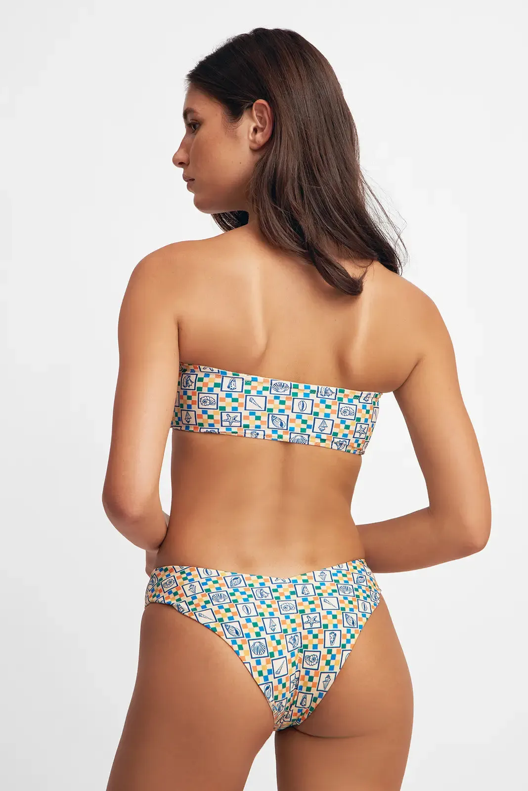 Maie Ruched Medium Bottoms / Conch Crush sold by Blackbough product image thumbnail 2